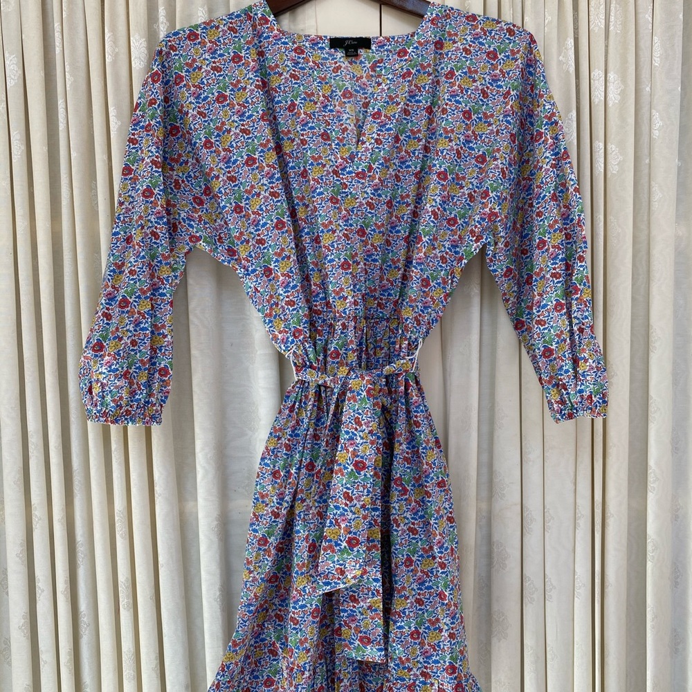 J Crew Floral Dress